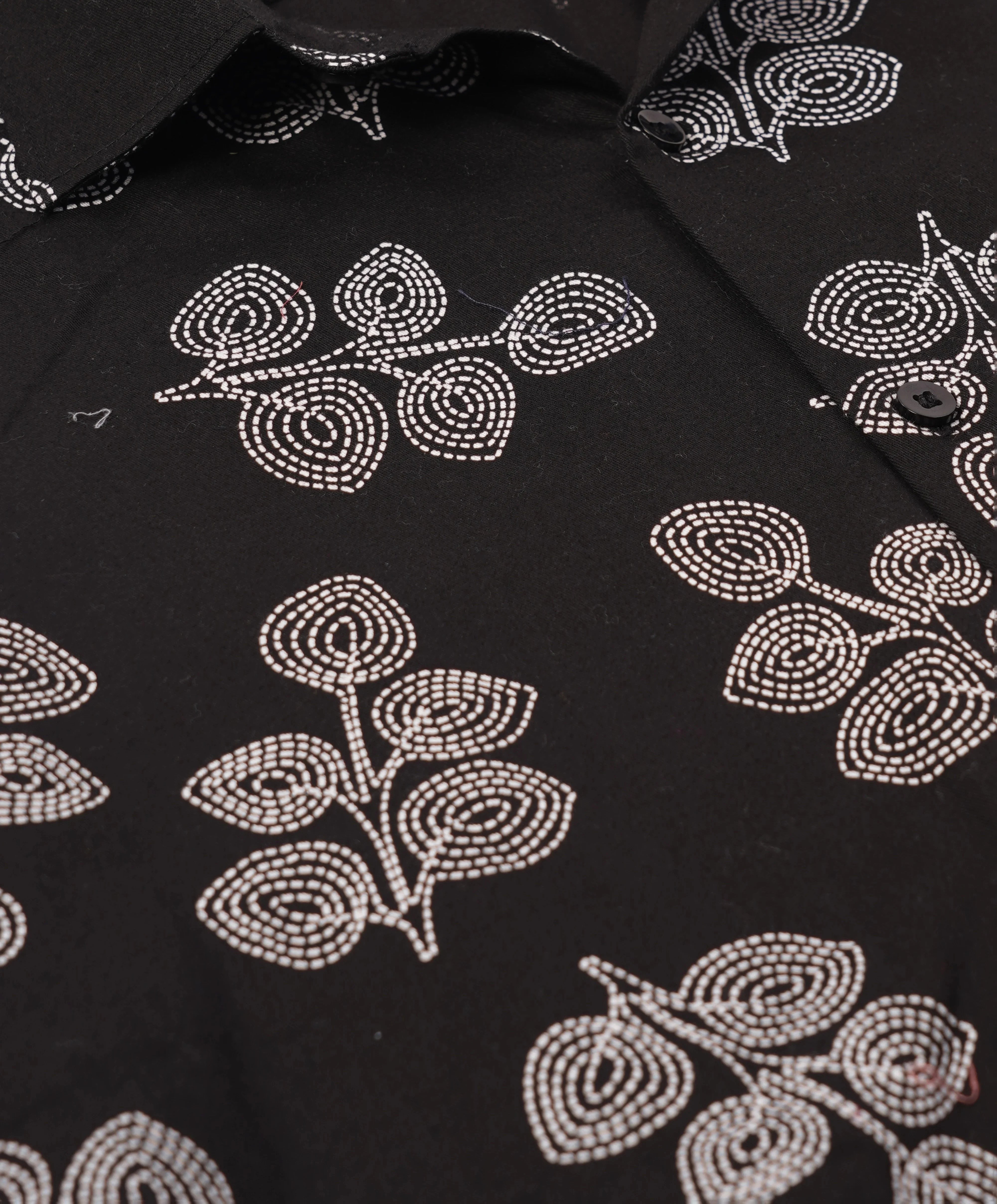 Midnight Bloom Full Sleeve Shirt